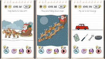 Brain Test: Tricky Puzzles - Levels 361-370 Walkthrough Gameplay