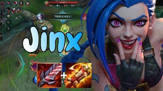 Jinx is still a GOOD ADC in Wild Rift Season 12! (Build+Runes)