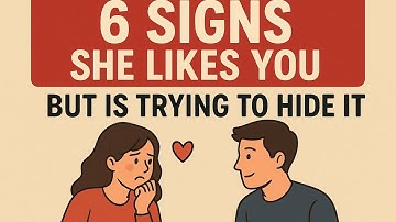 6 Signs she likes you but is trying to hide it