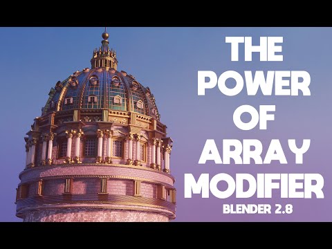 in_array คือ  Update New  The Power of Array Modifier Blender 2.8