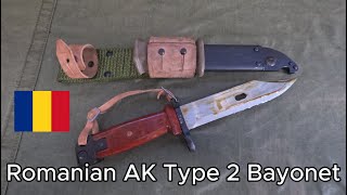Romanian Ak74 Type 2 Pa Md. 86 Bayonet