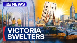 Victoria facing record-breaking run of heatwave conditions | 9 News Australia