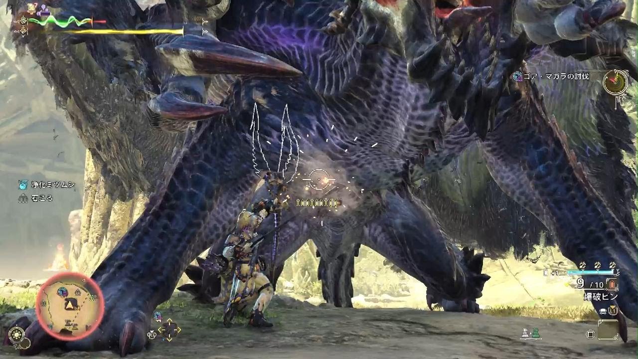 Monster Hunter Wilds_爆破弓🏹チャレクエ💪ゴアマガラ(ひらけ昏の門)5分37秒/Sランク