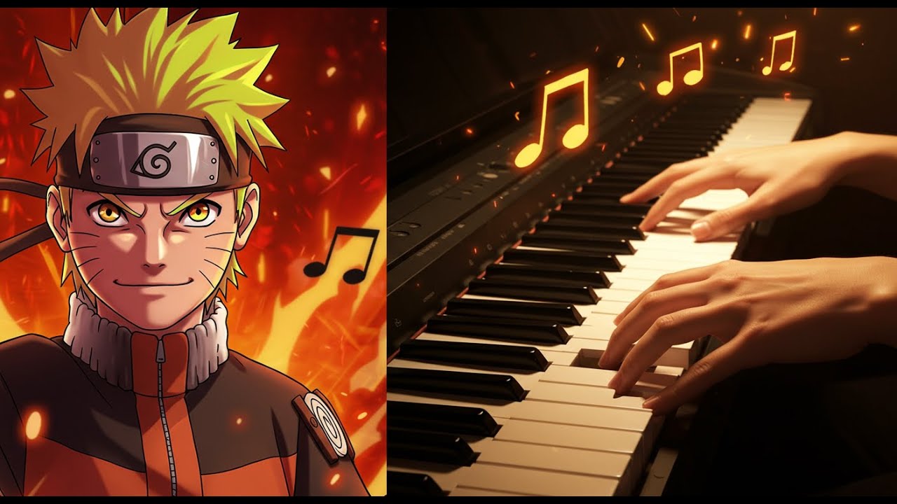 Rocks - Naruto Opening 1 Piano Tutorial | Energetic & Easy Anime Piano