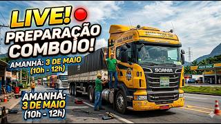 🔴🚨🌍 PREPARAÇÃO TOTAL: DEIXANDO A MÁQUINA PRONTA PARA O COMBOIO DE AMANHÃ! MAPA EUROPA🚛💨 (LIVE) 🏆🚛💨🚨