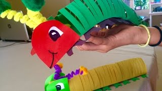 How to Make a Caterpillar that Moves