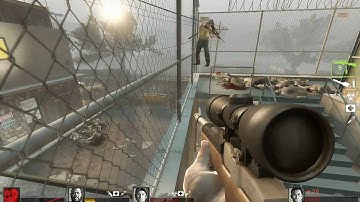 Left 4 Dead 2 - Dead Center - Expert Part 3 - Streets (2 of 2) HD