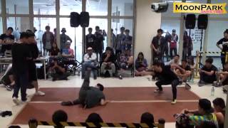 20140510 ASIA WAR BBOY BATTLE Bboy 2on2 十六強取八 - Yasir Kingz 2 v.s Crispy