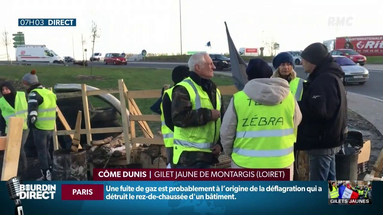 Grand Débat National Cest Un Coup Dépée Dans Leau Assure Un Gilet Jaune Sur Rmc
