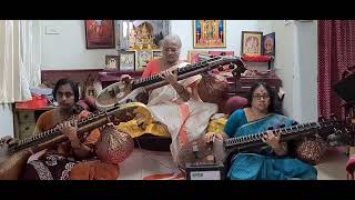 VIJAYAMBIKE VIMALATMIKE - Vijaya nagari raga - Adi tala - Muthiah Bhagavathar kriti.