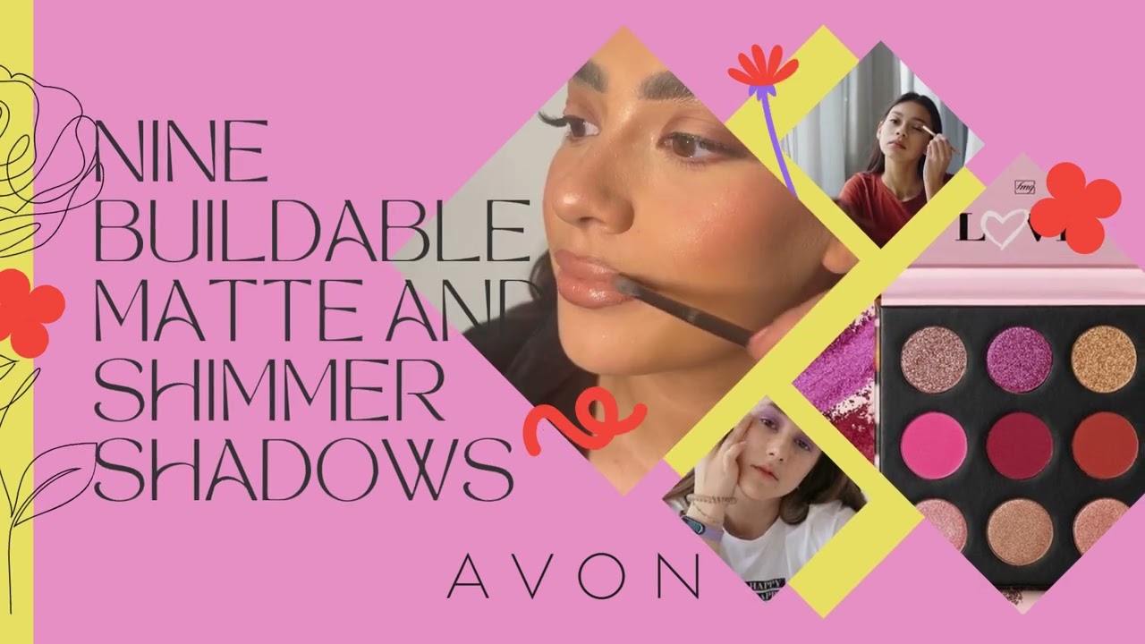 AVON fmg LOVE at 1st Sight Eyeshadow Palette 1