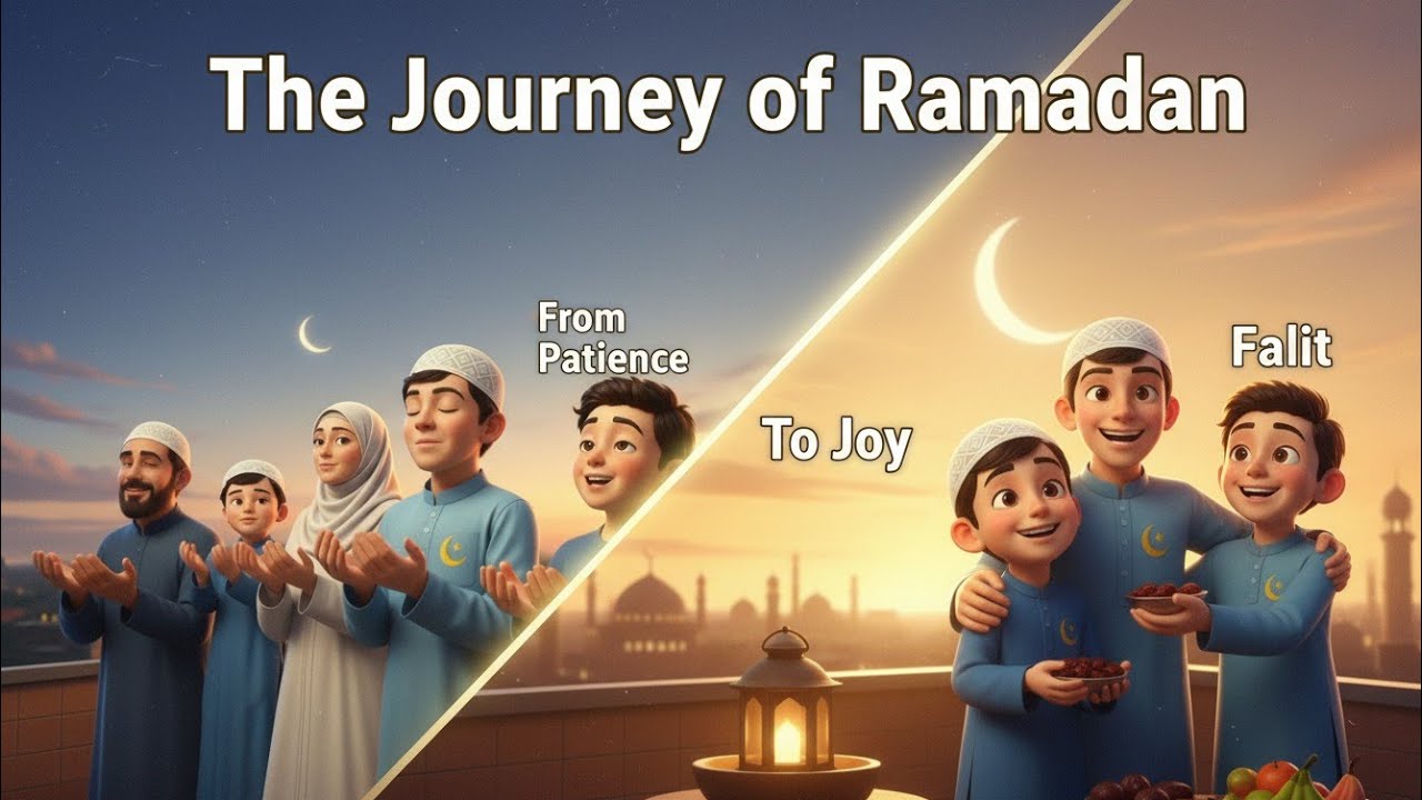 رمضان کا سفر — صبر سے خوشی تک (The Journey of Ramadan)