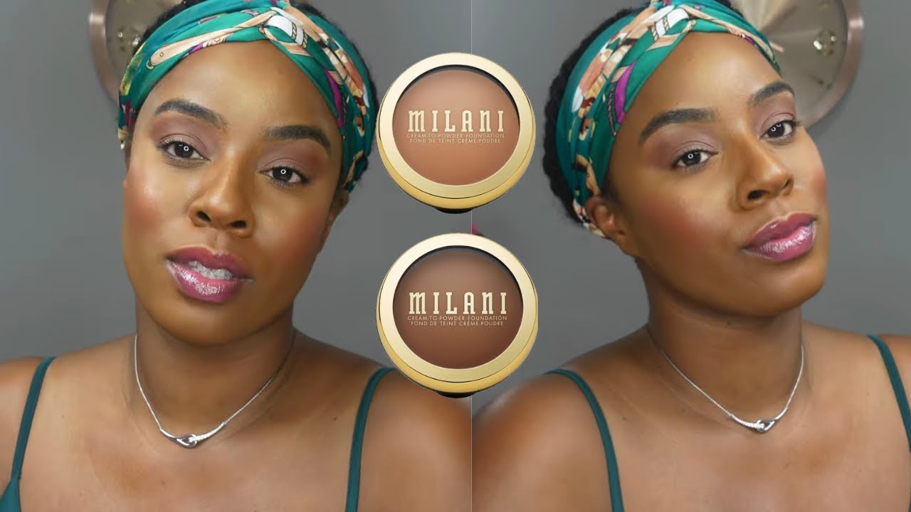Milani Cream To Powder Foundation : Shades : 280 & 288  : Is It Really A Dupe For KVD Good Apple ?