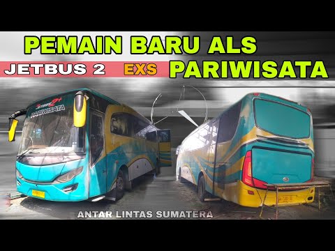 BUS PEMAIN BARU ALS,,JETBUS 2 ,EXS PARIWISATA ,,SEAT NYA MASIH BAGUS DAN MASIH ADA PLASTIK NYA