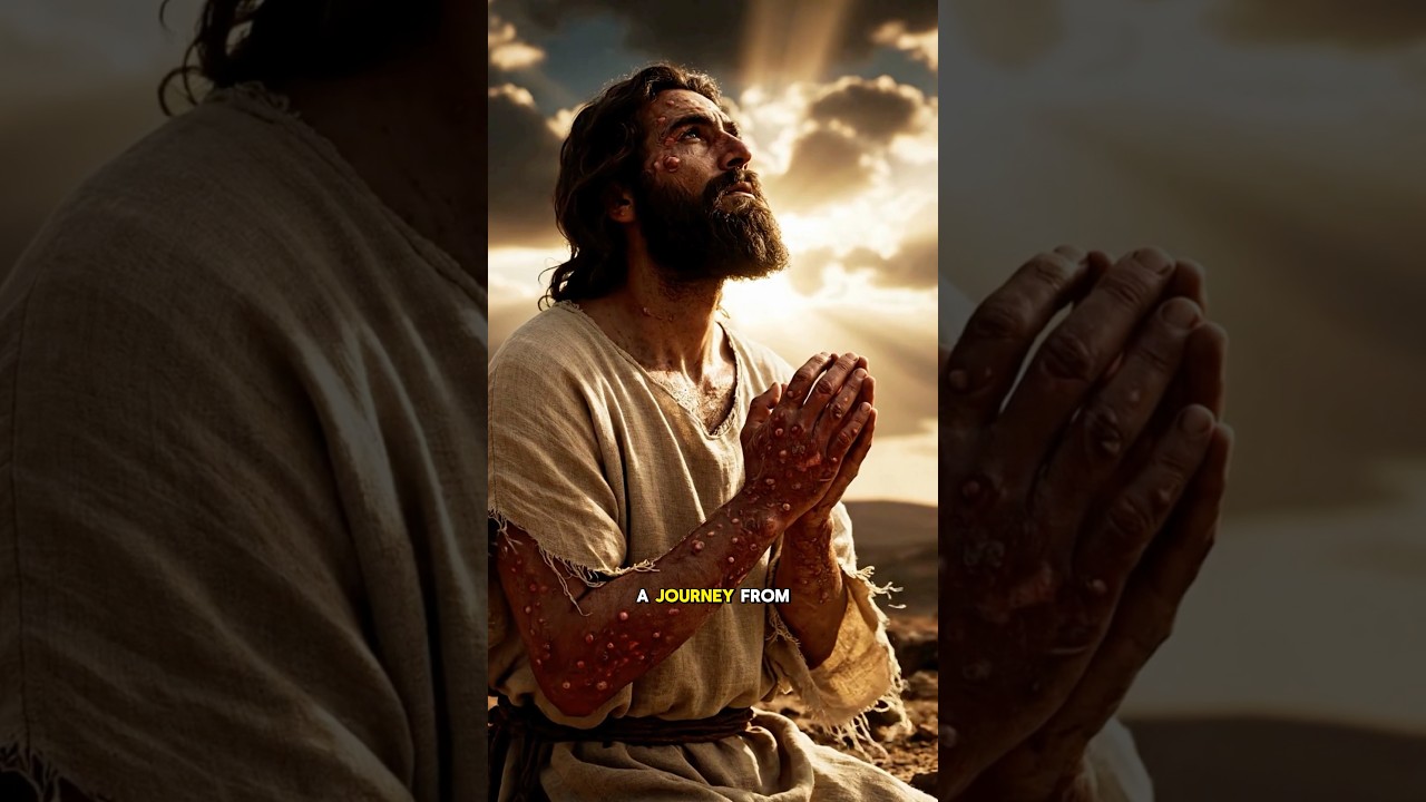 He Lost Everything -The Story of Job #BibleShorts #Faith #GodRestores #ChristianInspiration #shorts