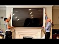 85&quot;  Samsung Q95T Unboxing and Wall Mount, Giant 4K HDR QLED TV