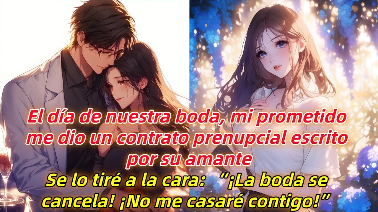 El día de nuestra boda, mi prometido me dio un contrato prenupcial escrito por su amante.