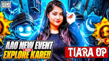 🔥BGMI GIRL GAMER LIVE | 👑TIARA OP IS LIVE 👑#bgmilive #pubg #shortsfeed #shorts #gaming