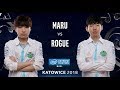 StarCraft II - Maru [T] vs. Rogue [Z] - Semifinal - IEM Katowice 2018