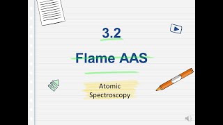 Topic 3.2 # Atomizer in  Flame Atomic Absorption Spectroscopy