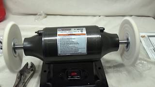 Harbor freight buffer unboxing and assembly