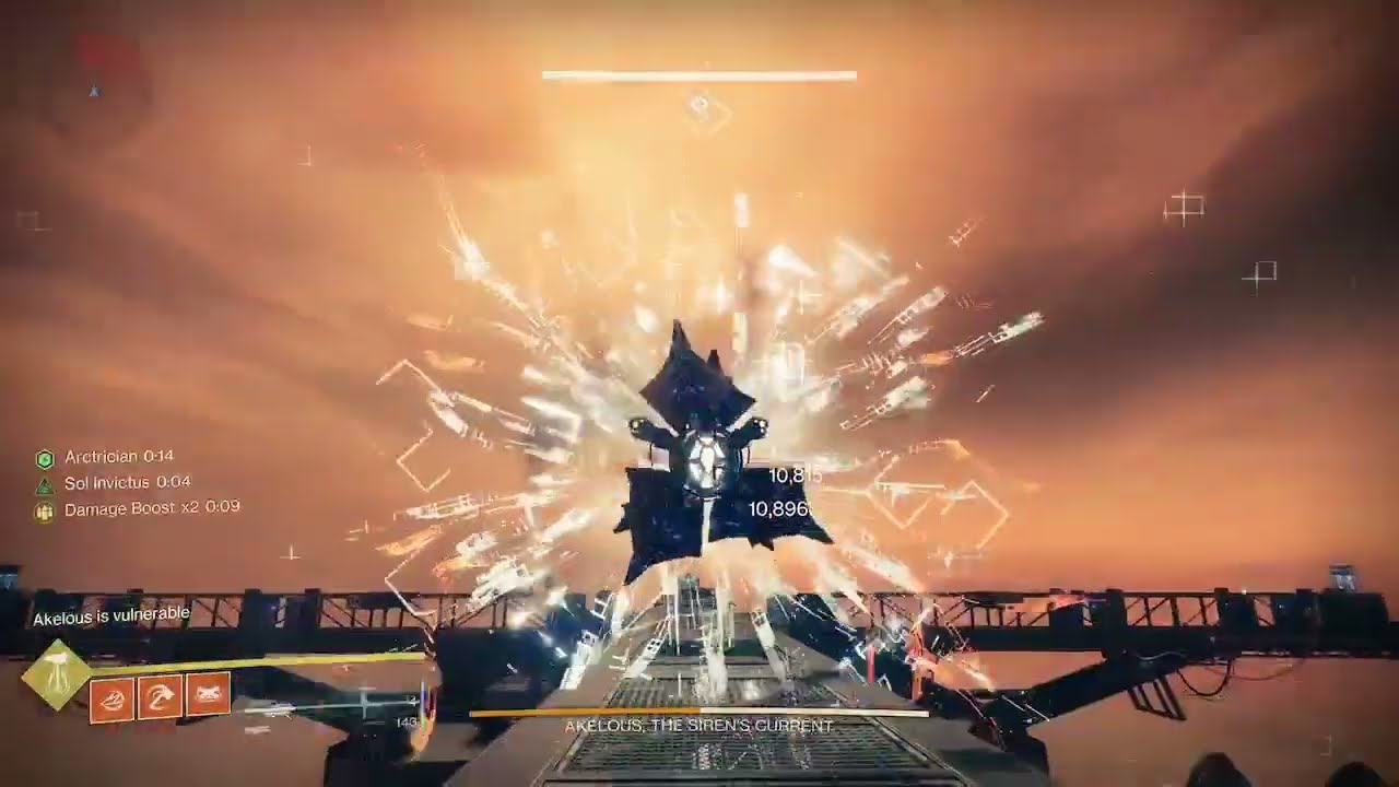 Destiny 2 Gjallarhorn vs Akelous Solo