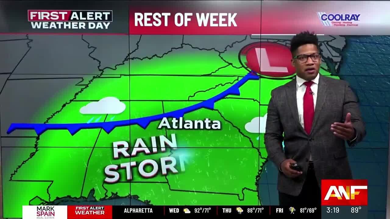 First Alert | Scattered storms dominate this week - YouTube
