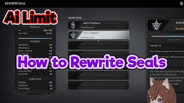 Ai Limit: Quick Guide - How to rewrite Seals