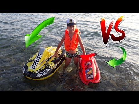 Тюбинг против водного мотоцикла Bestway Что купить для моря СноуТюбинг или Надувашка