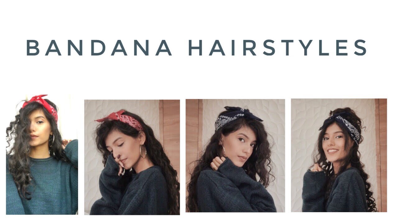 20 Gorgeous Bandana Hairstyles for Cool Girls | Vintage hairstyles, Bandana  hairstyles, Headband hairstyles