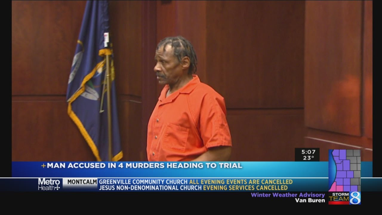 Man accused of 4 murders heading to trial