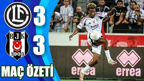Beşiktaş 3 Lugano 3 Maç Özeti HD _ Playoff 1. Maç Özet @UEFA @Besiktas @fifa