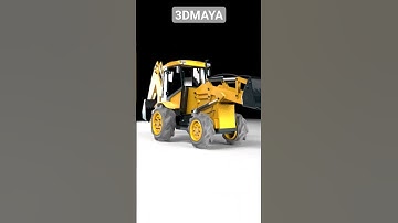 #song #maya #shortvideo #3d #modeling #youtubeshorts #shorts #viral #trending #jcb #yellow #jcbvideo
