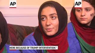 Afghan Girls Eager To Start Robotics Competition