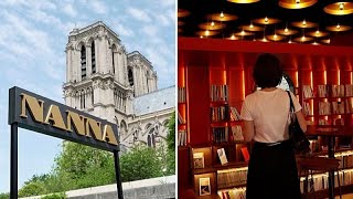 Paris ouvre une librairie flottante au pied de Notre-Dame avec des DJ sets