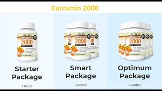 Curcumin 2000 -  Best Anti inflammatory Curcumin Supplement