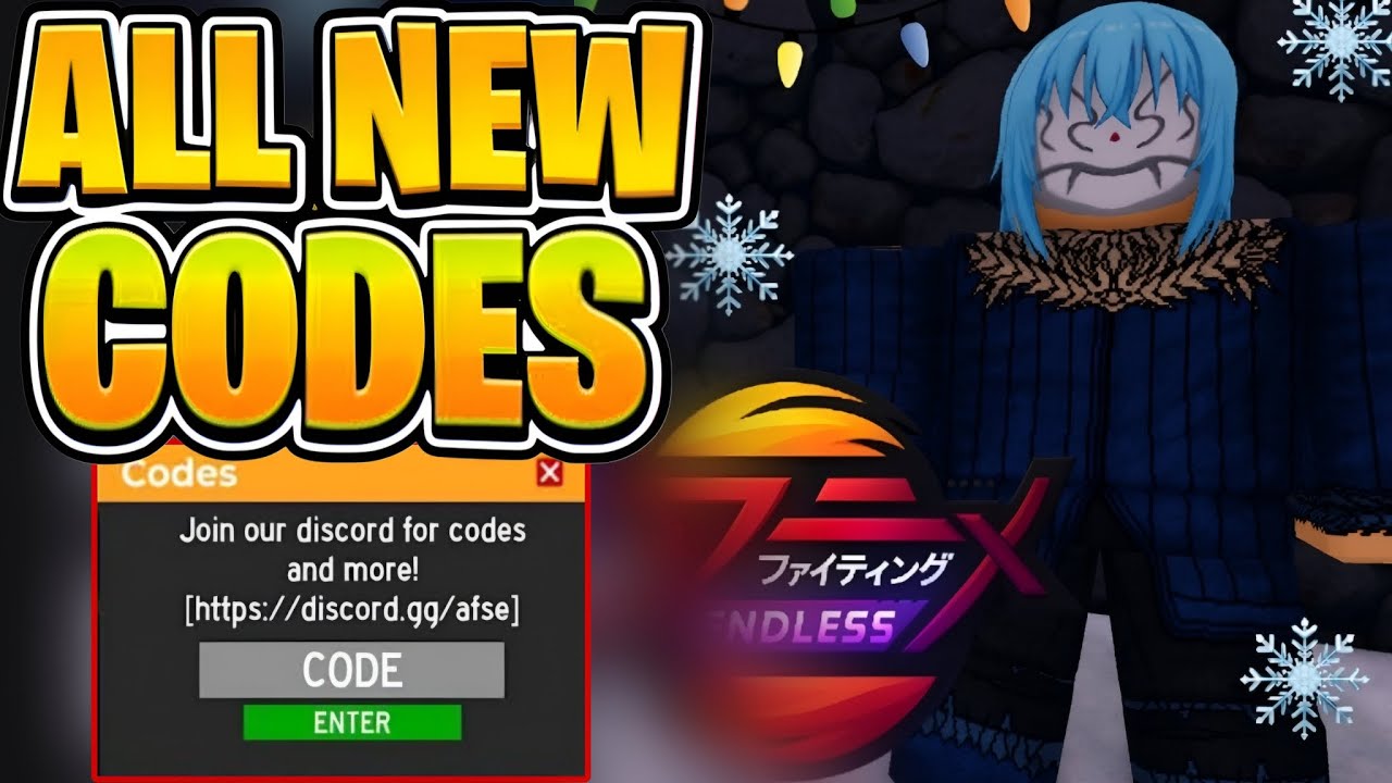 *NEW CODES* ALL WORKING ANIME FIGHTING SIMULATOR ENDLESS CODES ROBLOX ...
