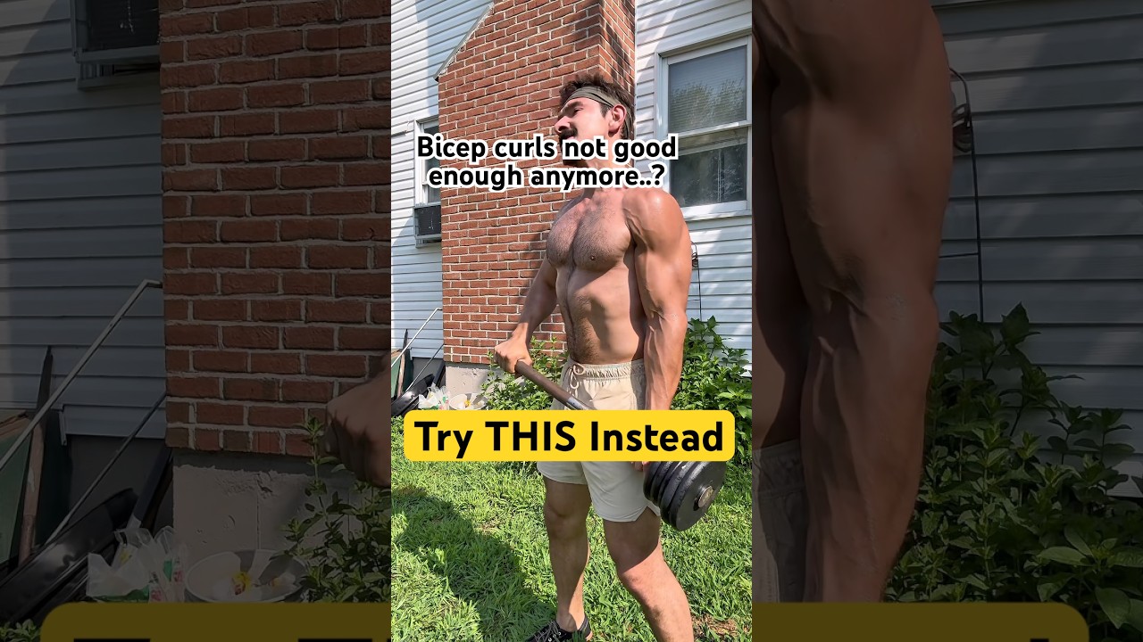 HUGE bang for your buck. This or bicep curls? 