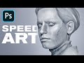Marble Statue Effect – Photoshop Speed Art