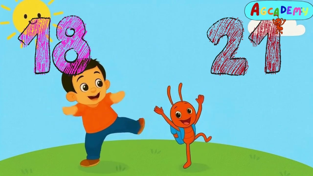 The Counting Song by Three For Kids | Counting Song