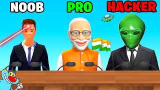 NOOB vs PRO vs HACKER | In Save The President | With Oggy And Jack | Rock Indian Gamer | screenshot 5