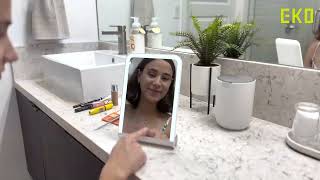 EKO iMira Rechargeable Standing LED Mirror screenshot 4