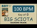 Big sciota  100 bpm bluegrass backing track