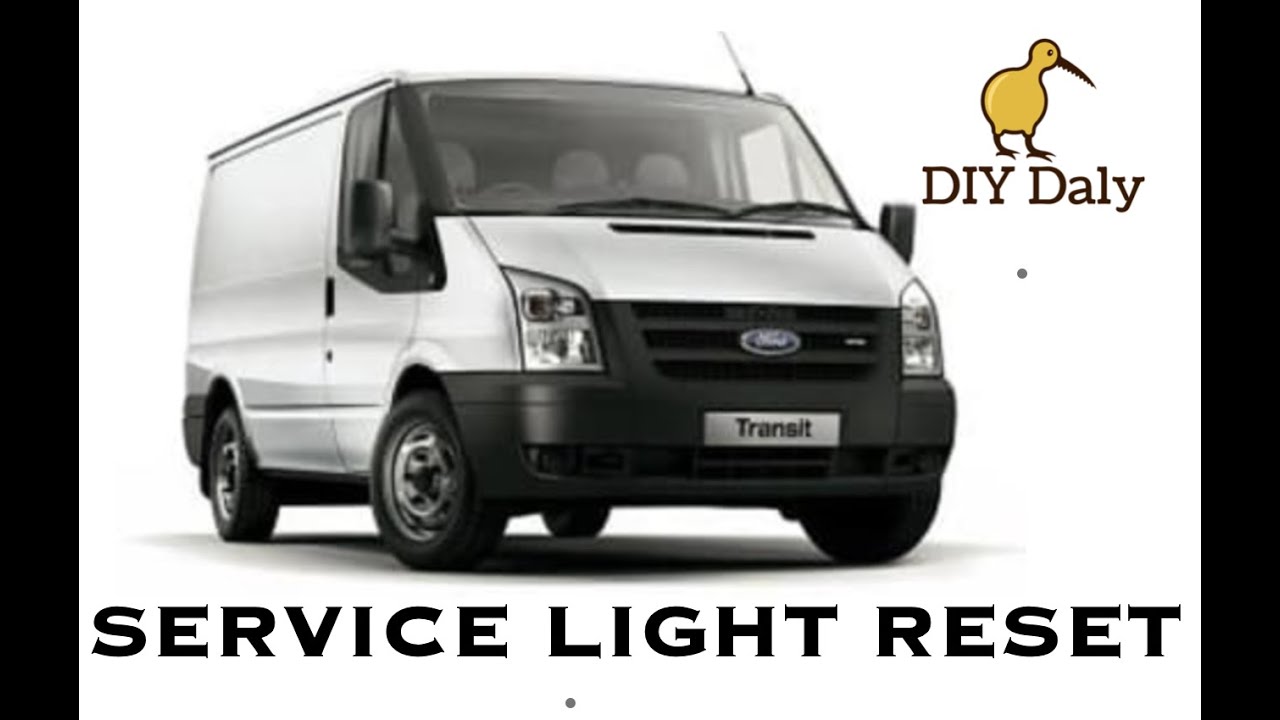 Ford Transit Service Light Reset / Spanner warning YouTube