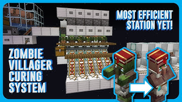 Ultimate Minecraft Zombie Villager Curing Station (Fast + Easy)