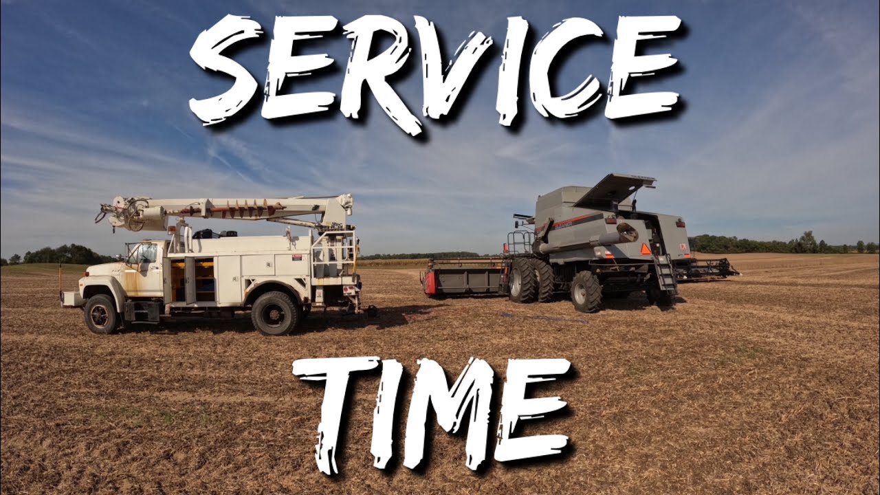 Техническое обслуживание комбайнов.