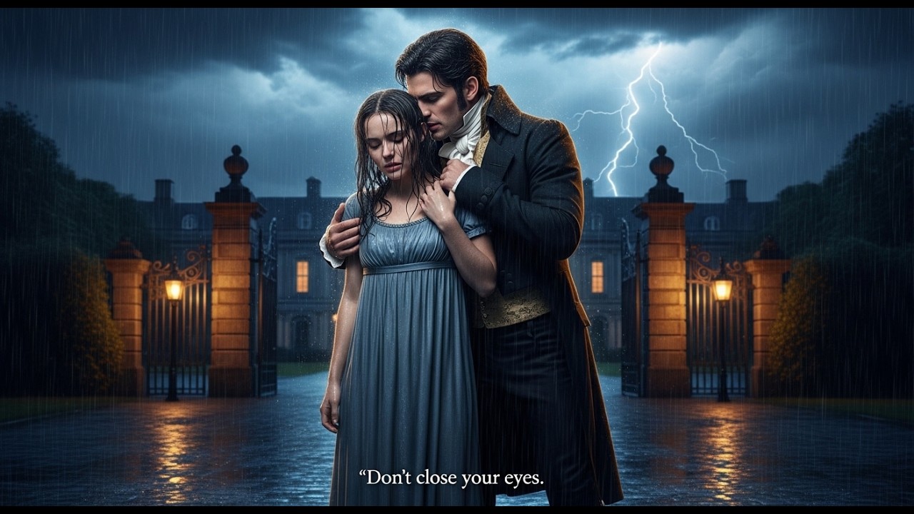 💔👑 “Don’t Close Your Eyes,” the Duke Whispered in the Rain — As He Broke Every Rule for Her