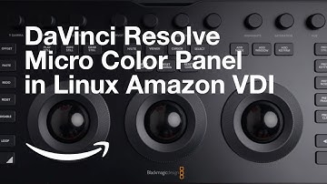 DaVinci Resolve Micro Color Panel redirection into Amazon WorkSpaces