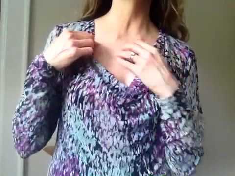 Annienymotee Undershirt with a sheer summer dress #3 - YouTube