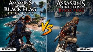 Assassin’s Creed Black Flag vs Resynced – Graphics & Gameplay Comparison